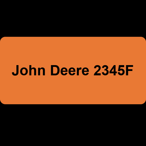 John Deere 2345F